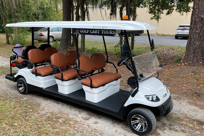 1-Hour Bonaventure Cemetery Golf Cart Guided Tour in Savannah - Reading the symbols and stonework