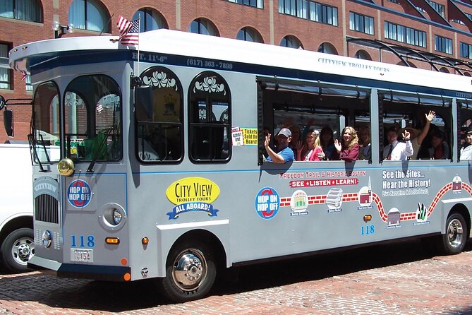 1 or 2 Day HOP-ON & HOP-OFF Narrated Trolley Tour of Boston - Starting at Atlantic Avenue