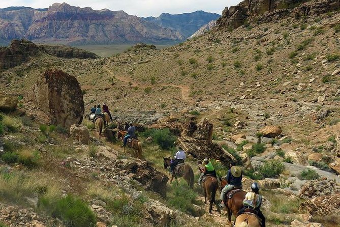 2-Hour Horseback Riding through Red Rock Canyon - What the two-hour trail ride is really like
