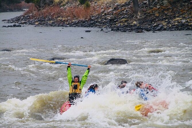 2 Hour Rafting on the Yellowstone River - Swimming in the calmer water