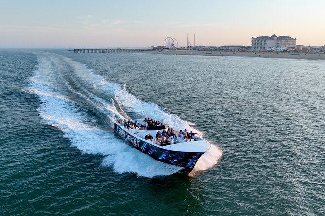 45-Minute Sea Rocket Speed Boat & Dolphin Cruise in Ocean City MD - Leaving Dorchester Street for the Atlantic