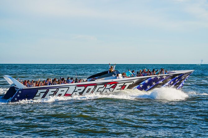 45-Minute Sea Rocket Speed Boat & Dolphin Cruise in Ocean City MD - The first part is a dolphin search