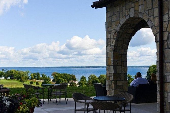 5-Hour Traverse City Wine Tour: 4 Wineries on Old Mission Peninsula - Chateau Chantal: sweeping views and a polished start
