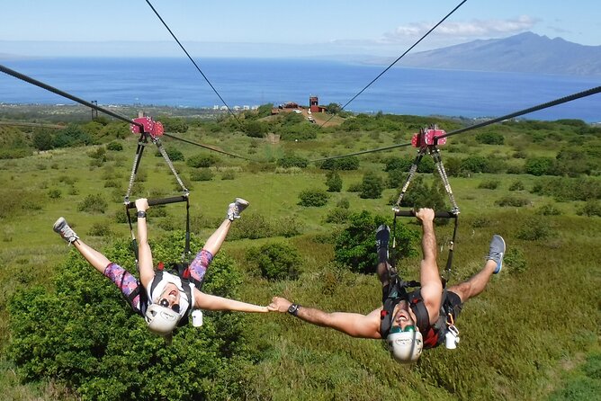 6 Dual-Zipline Mountain Adventure in Maui - The mountain ride and suspension bridge
