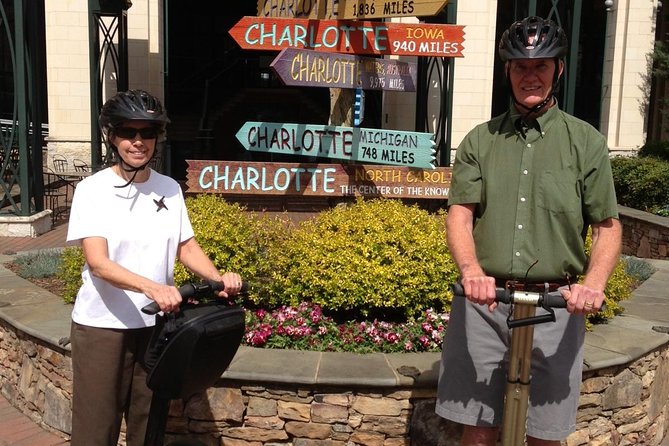 90 Minute Historic Uptown Neighborhood Segway Tour of Charlotte - The Green and the final ride back