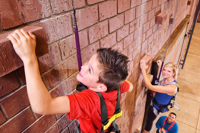 Adventure Ticket to Fritz's in Branson - City Wall, Rappelling, and Climbing Challenges