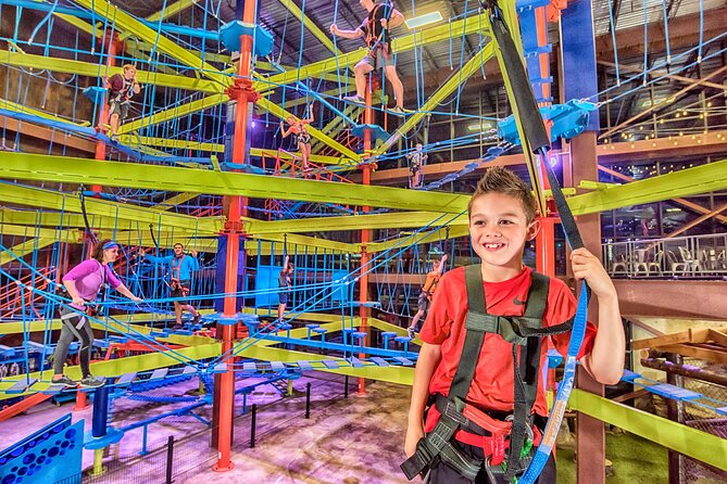 Adventure Ticket to Fritz's in Branson - The Multi-Story Ropes Course