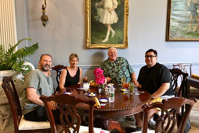 Airboat and Plantations Tour with Gourmet Lunch from New Orleans - Lunch and the gardens at Houmas House
