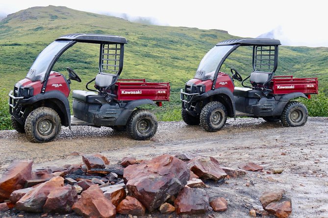 Alaskan Back Country Side by Side ATV Adventure with Meal - Learning the machine before the trail gets rough