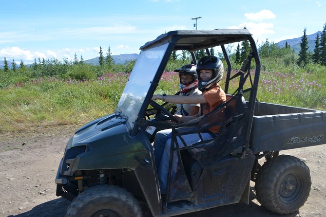 Alaskan Back Country Side by Side ATV Adventure with Meal - Expect water, mud, and a very untidy return