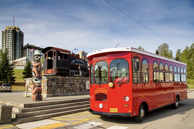 Anchorage Trolley Tour - The railroad depot and Anchorage’s original townsite