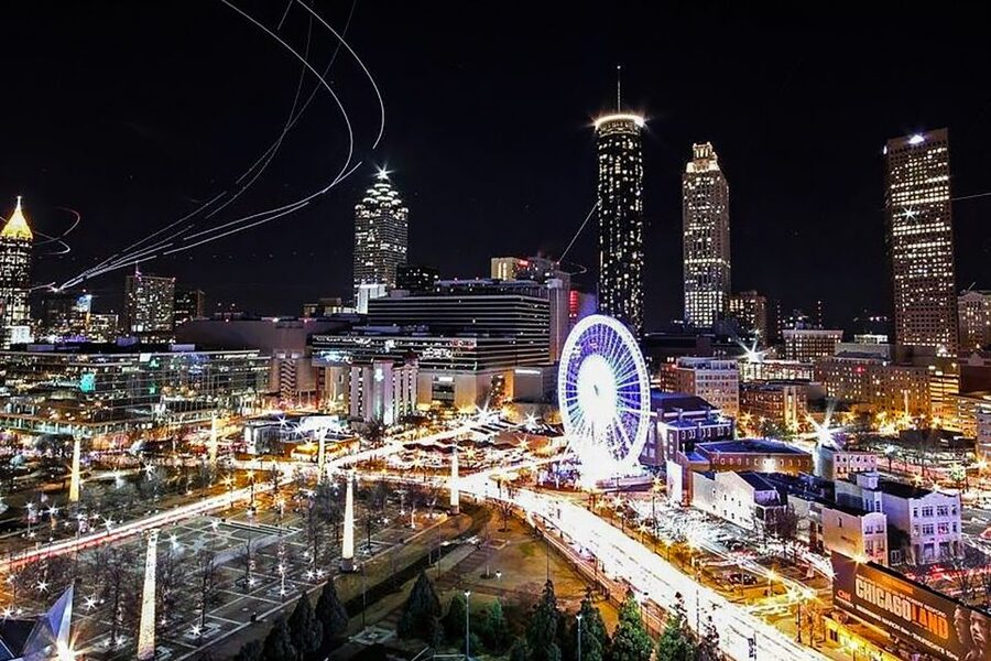 Atlanta: SkyView Ferris Wheel Ticket - The standard ride: 7 to 12 minutes above Atlanta