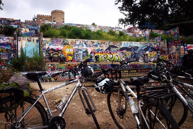 Austin in a Nutshell Bike Tour with a Local Guide - Turning north toward the Texas State Capitol