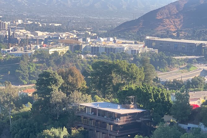 Authentic 3-Hour Hollywood to Beverly Hills Tour - San Fernando Valley views from Universal City Overlook