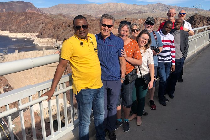 Award Winning 3-Hour Hoover Dam Small Group Mini Tour from Vegas - Walking across the top of Hoover Dam