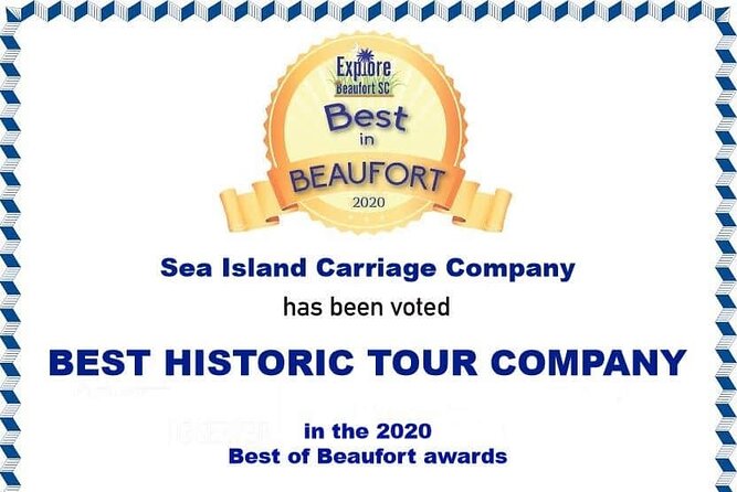 Beaufort’s #1 Horse & Carriage History Tour - Civil War sites, churches, homes, and movie locations