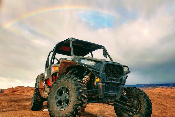 BEST! Hell's Revenge U-Drive 4X4 Tour in Moab +Dinosaur Tracks! - Choosing between two, four, and six seats