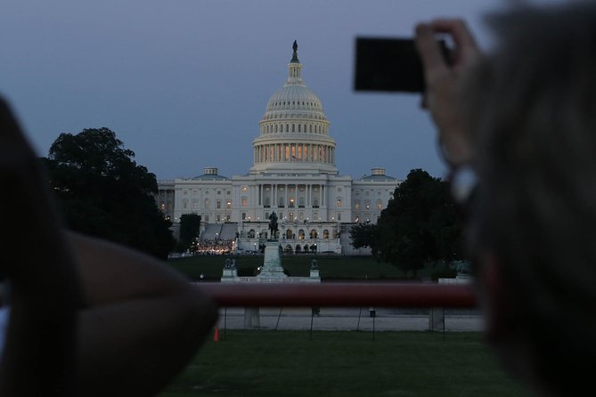 Big Bus DC: Monuments & Memorials Night Tour by Open-top Bus - Vietnam, Korean War, and Jefferson Memorial views