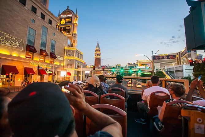 Big Bus Las Vegas: Sightseeing Night Tour by Open-Top Bus - Downtown Las Vegas and the city beyond the resort corridor