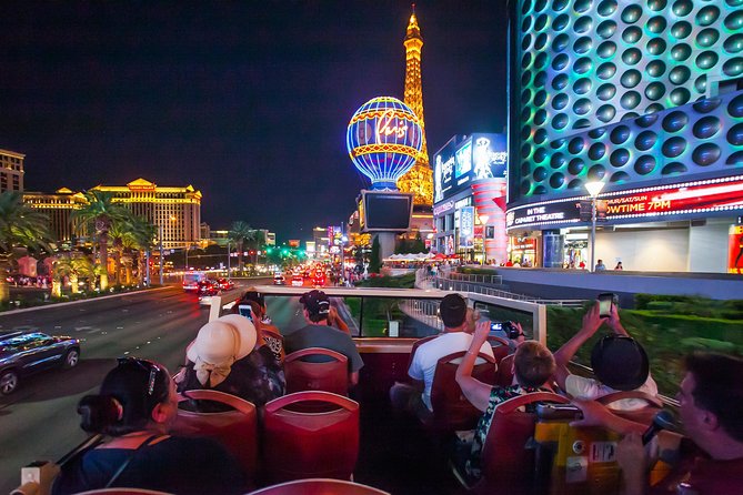 Big Bus Las Vegas: Sightseeing Night Tour by Open-Top Bus - Starting at the High Roller and LINQ Promenade