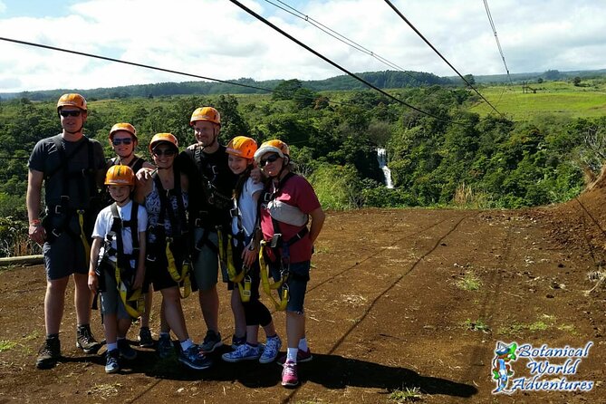 Big Island: 8-Zipline & Suspension Bridge Waterfall Adventure - Eight ziplines that grow longer and faster