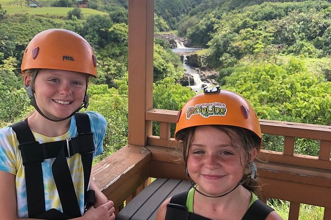 Big Island: 9-Line Waterfall Zipline Experience - What the nine-line course feels like