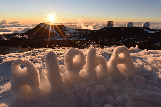 Big Island: Mauna Kea Summit Tour with Free Night Star Photo - Meeting points and the long road uphill