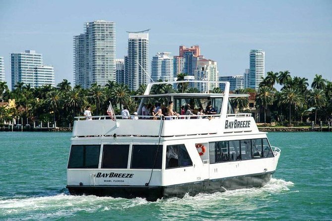 Biscayne Bay and Celebrity Island Homes Boat Tour 90 Minute - Starting at Bayside Marketplace in downtown Miami