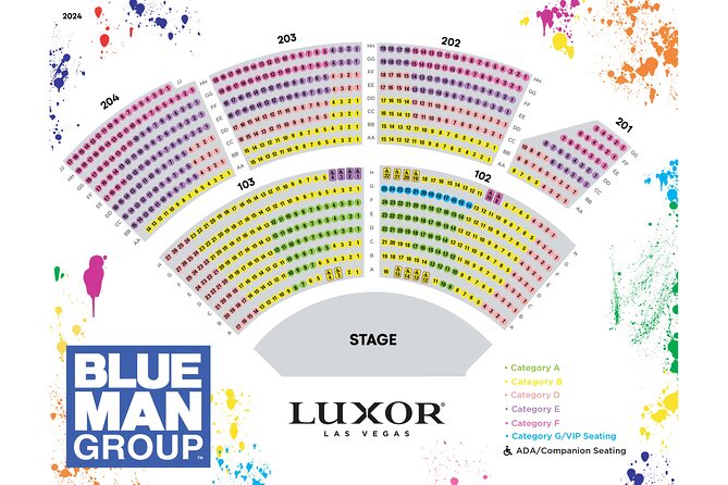 Blue Man Group at the Luxor Hotel and Casino - Practical Details Before You Book