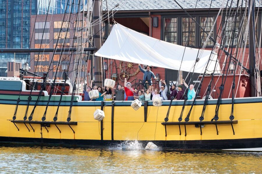 Boston: Boston Tea Party Ships and Museum Interactive Tour - Boarding the replica ships