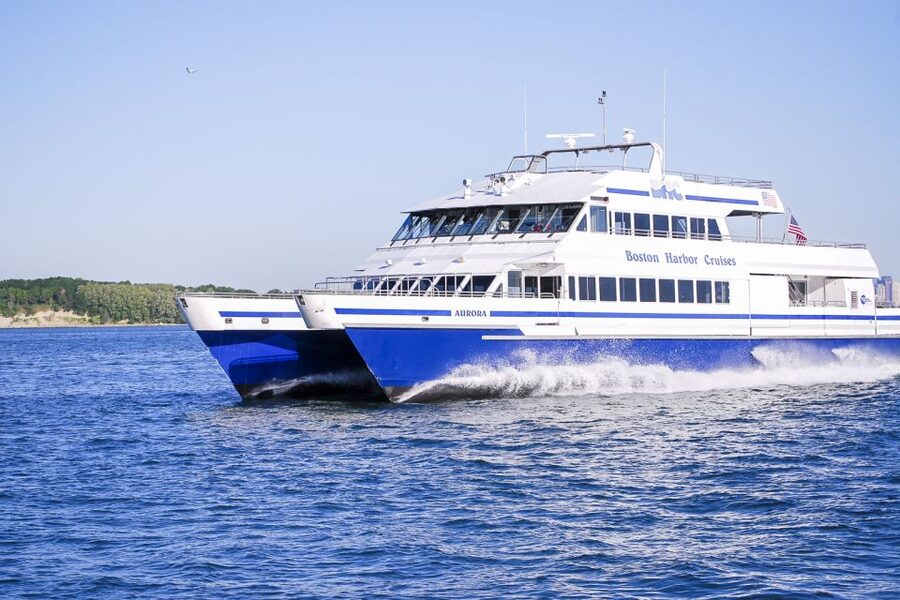 Boston: City Cruises Whale Watching Cruise - Reaching Stellwagen Bank after the long ride