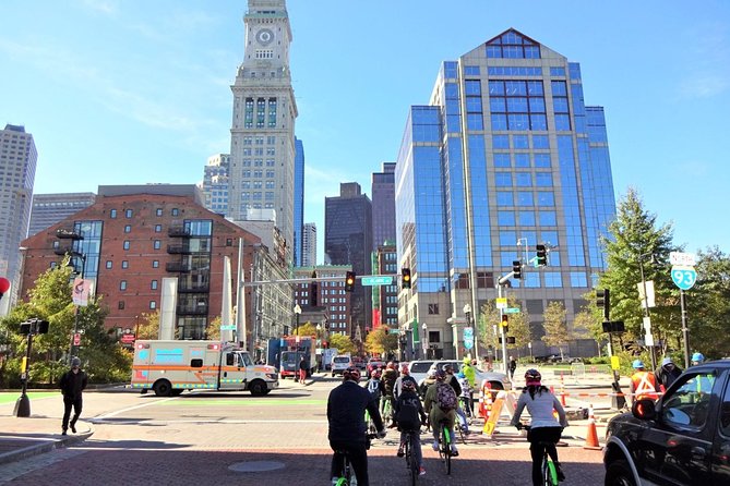 Boston City View Bicycle Tour: History and Landmarks - Starting at Urban AdvenTours on Atlantic Avenue