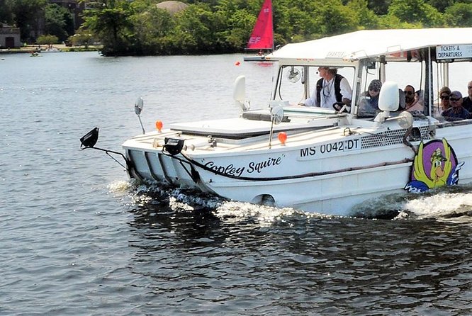 Boston Duck Boat Sightseeing City Tour with Cruise Along Charles River - TD Garden, the Big Dig, and the Zakim Bridge