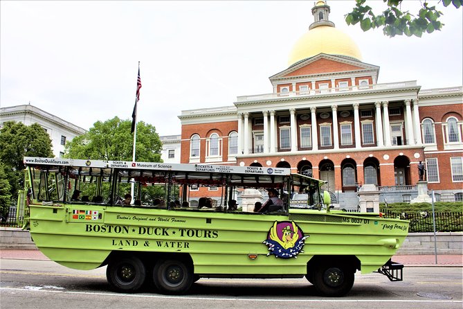 Boston Duck Boat Sightseeing City Tour with Cruise Along Charles River - What the 80-minute format feels like