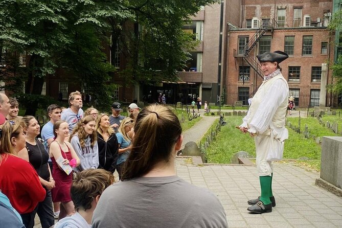 Boston Freedom Trail Walking Tour with Costumed Guide - Granary Burying Ground, the tour’s longest pause