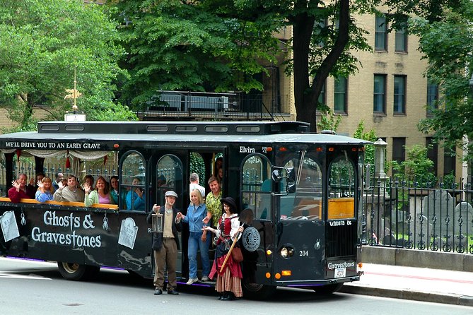 Boston Ghosts and Gravestones Trolley Tour - Granary Burying Ground and Boston’s Revolutionary dead