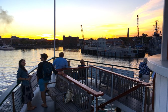 Boston Harbor Sunset Cruise - Light commentary means a quieter evening