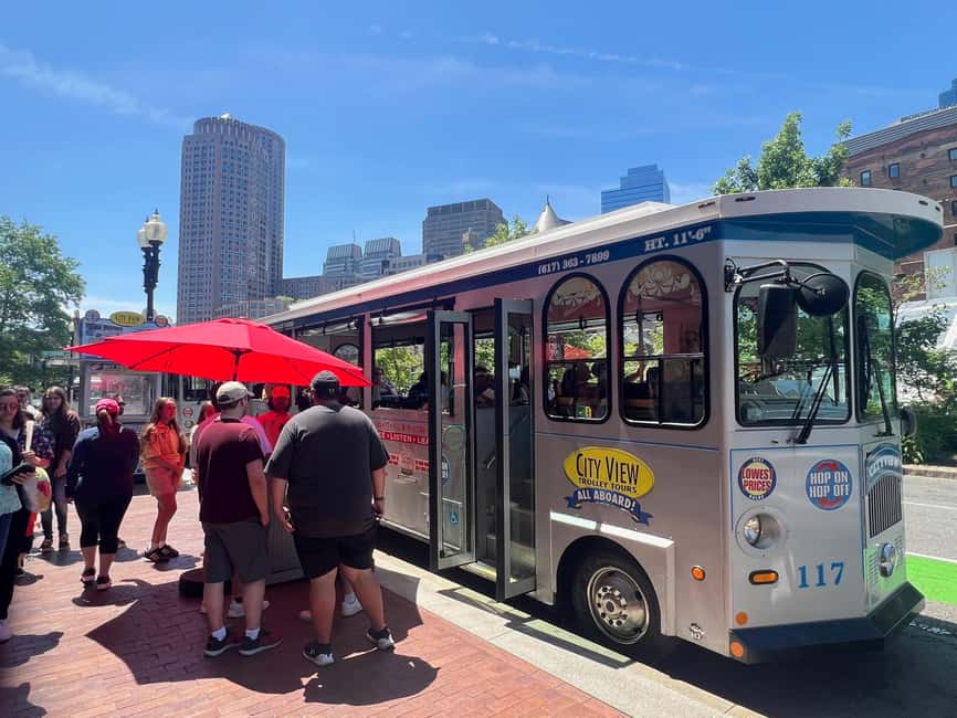 Boston: Hop-On, Hop-Off 20+ Stops Trolley Ticket - North End, Paul Revere’s House, and the Old North Church