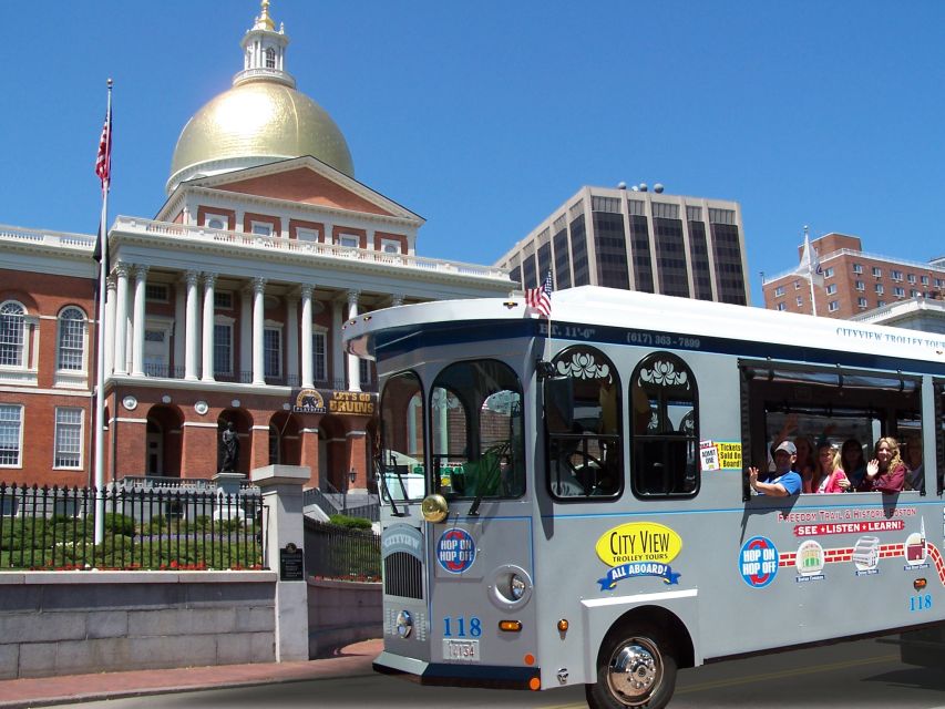 Boston: Hop-On, Hop-Off 20+ Stops Trolley Ticket - USS Constitution and the Charlestown Connection