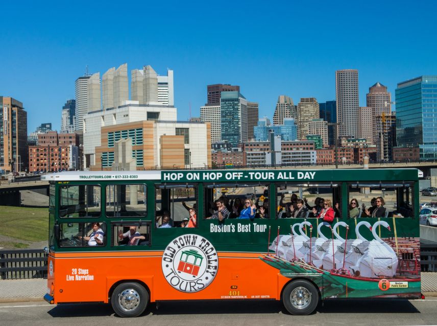 Boston: Hop-on Hop-off Old Town Trolley Tour - Starting at Long Wharf and Faneuil Hall