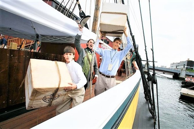 Boston Tea Party Ships and Museum Admission - Inside the Meeting House Before the Tea Toss