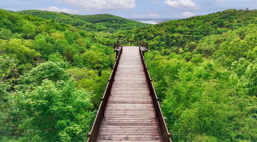 Branson: Top of the Rock Ozarks Heritage Preserve - Eagle’s Nest and the best Ozark views