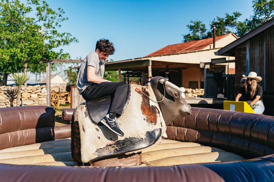 Bulverde: Saturday Night Rodeo General Admission Ticket - Try the mechanical bull, if you dare