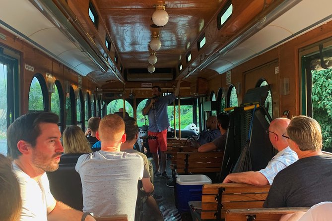 BYOB Historically Hilarious Trolley Tour of Philadelphia - Candy, local color, and the unexpected restroom stop