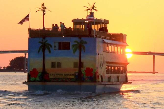 Calypso Queen Tropical Party Buffet Cruise - The evening dinner cruise and DJ