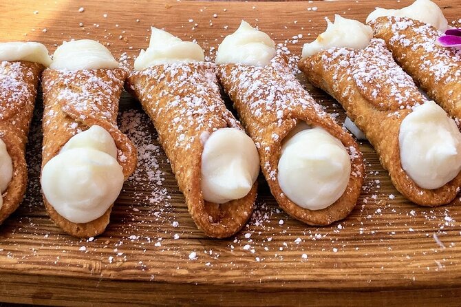 Carlsbad Food Tour - Cicciotti’s brings pasta and cannoli first
