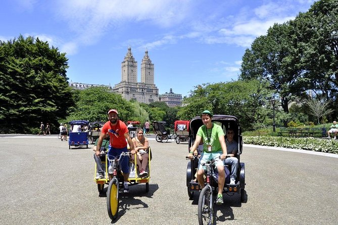 Central Park Guided Pedicab Tours - Why a Pedicab Works So Well in Central Park