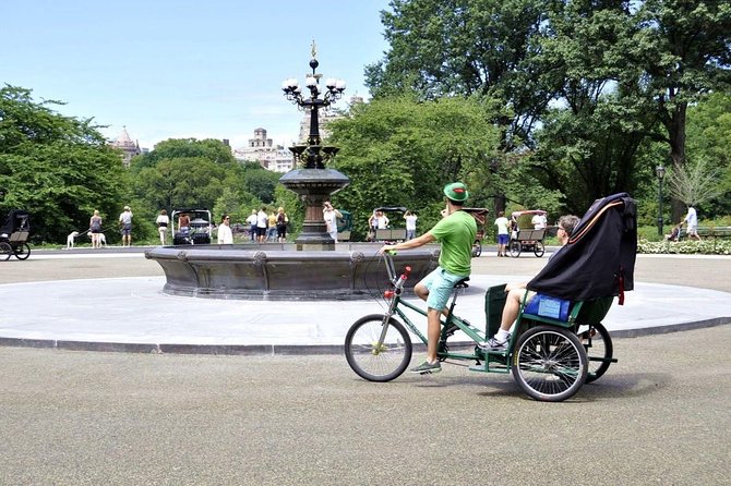Central Park Guided Pedicab Tours - Starting at 1411 Sixth Avenue