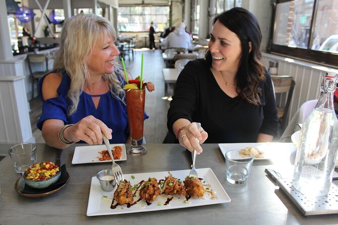 Charleston French Quarter or Brunch Food Tour with 7+ Tastings - Upper King Street brunch: biscuits, quiche, and sweet tea