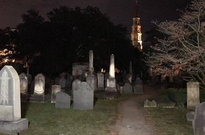 Charleston Ghost & Graveyard Night-Time Guided Walking Tour - Walking pace, weather, and what to bring